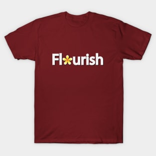 Flourish Artistic Design T-Shirt